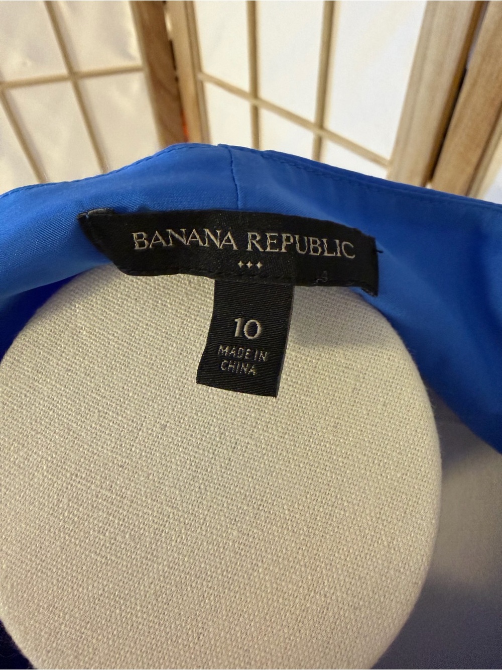 Banana Republic Bright Blue Deep V Midi Dress - Picture 2 of 4